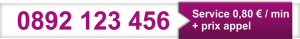numéro surtaxé - numero majoré - numéro spéciaux